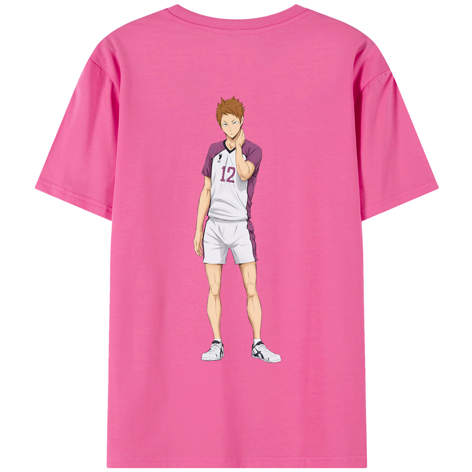 （画像用） ハイキュー!! Haikyu!! レディース半袖Tシャツ(バックプリント)